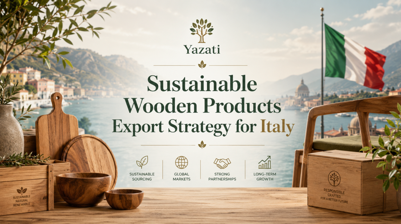 Sustainable Wooden Products Export Strategy for Italy