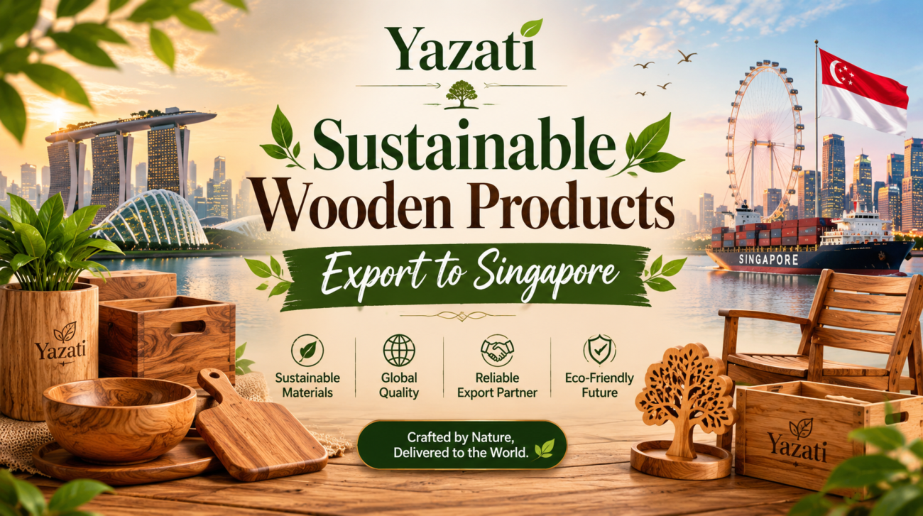 Sustainable Wooden Products Export to Singapore