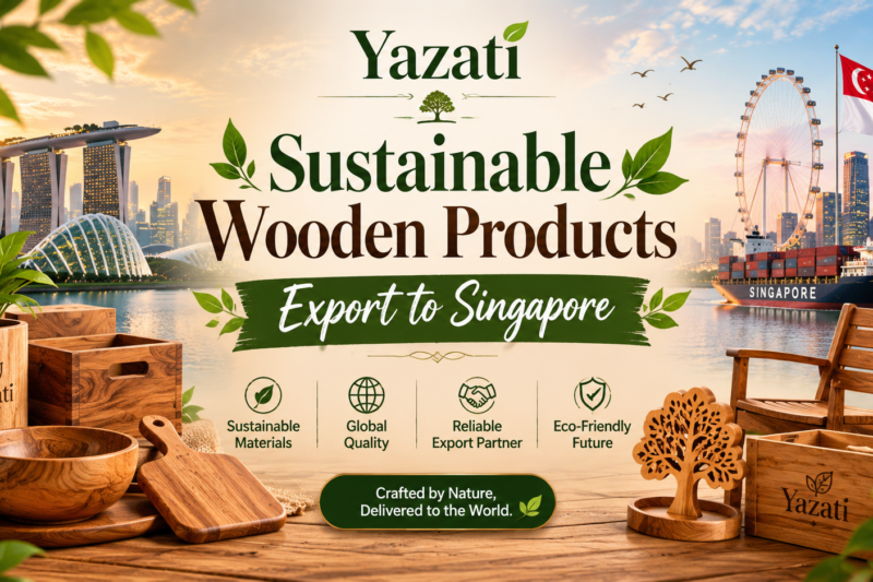 Sustainable Wooden Products Export to Singapore