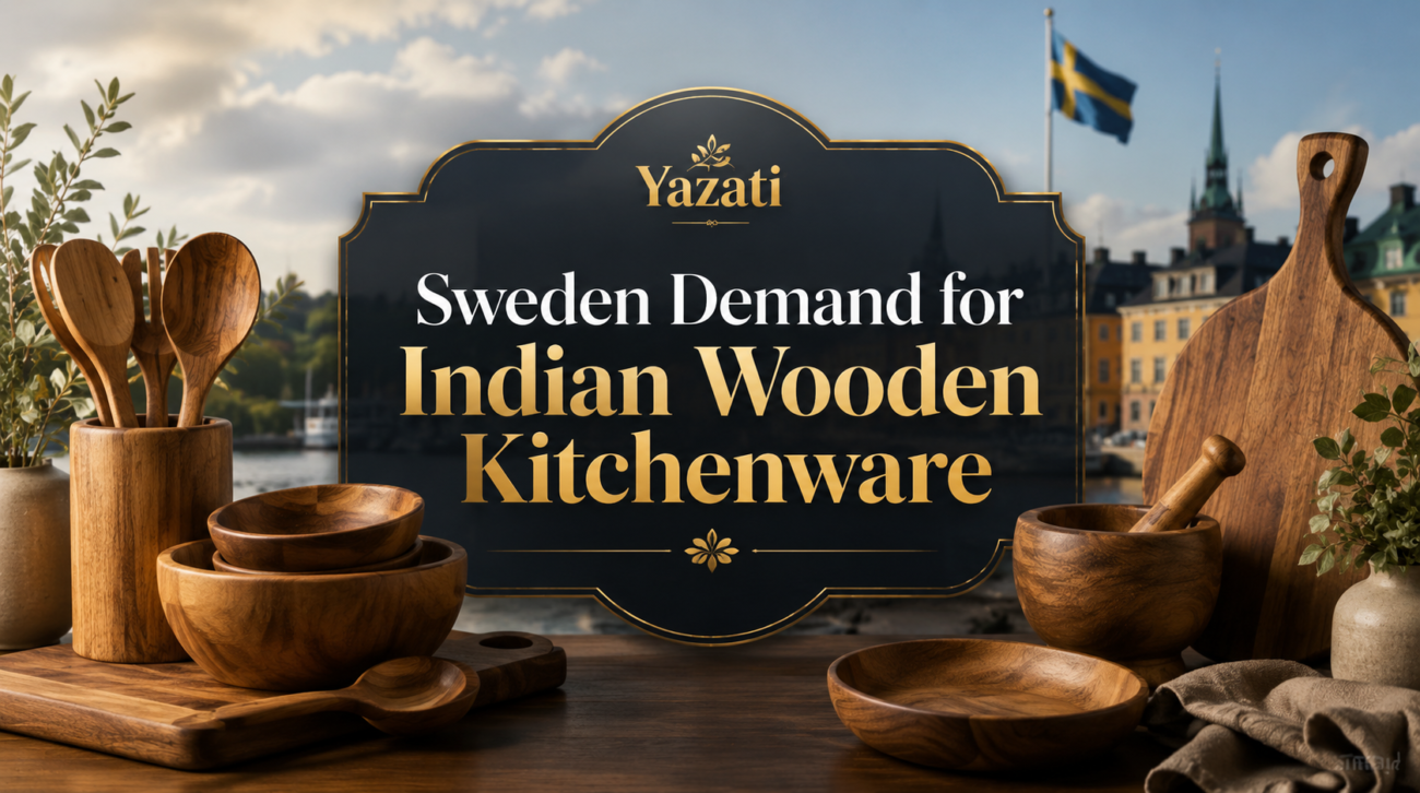 Sweden Demand for Indian Wooden Kitchenware