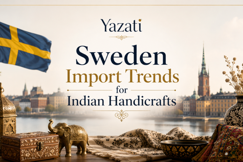 Sweden Import Trends for Indian Handicrafts