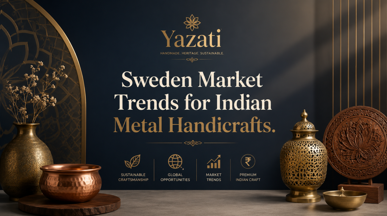 Sweden Market Trends for Indian Metal Handicrafts