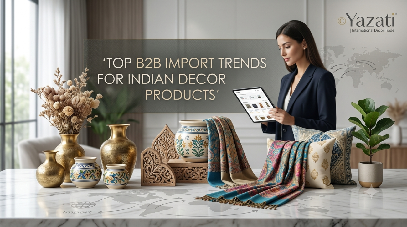 Top B2B Import Trends for Indian Decor Products