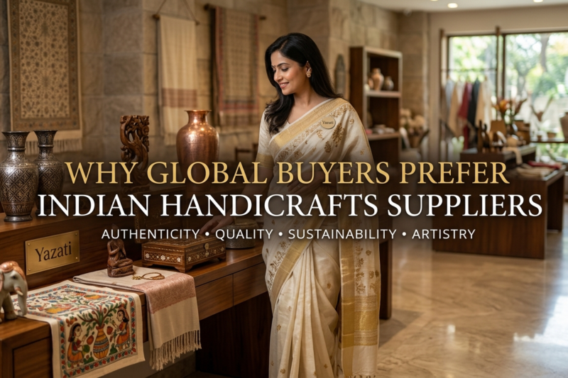 Why Global Buyers Prefer Indian Handicrafts Suppliers