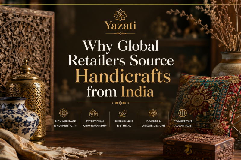 Why Global Retailers Source Handicrafts from India