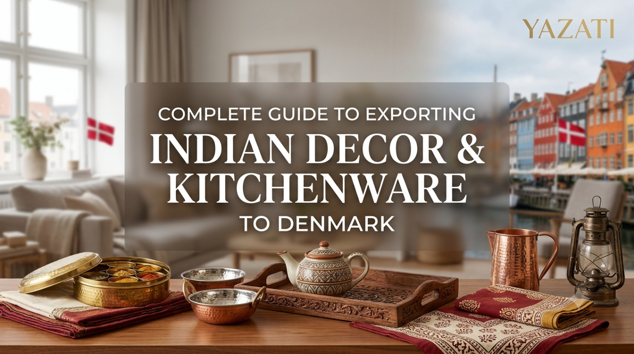 Complete Guide to Exporting Indian Decor & Kitchenware to Denmark