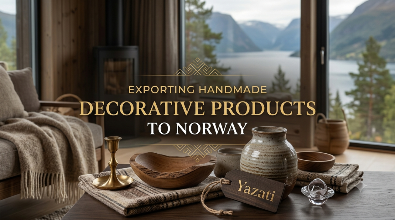 Exporting Handmade Decorative Products to Norway requires understanding market trends, regulations, consumer preferences, and logistics. Learn how to successfully enter the Norwegian market with this comprehensive guide.