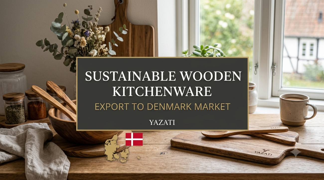 Sustainable Wooden Kitchenware Export to Denmark Market